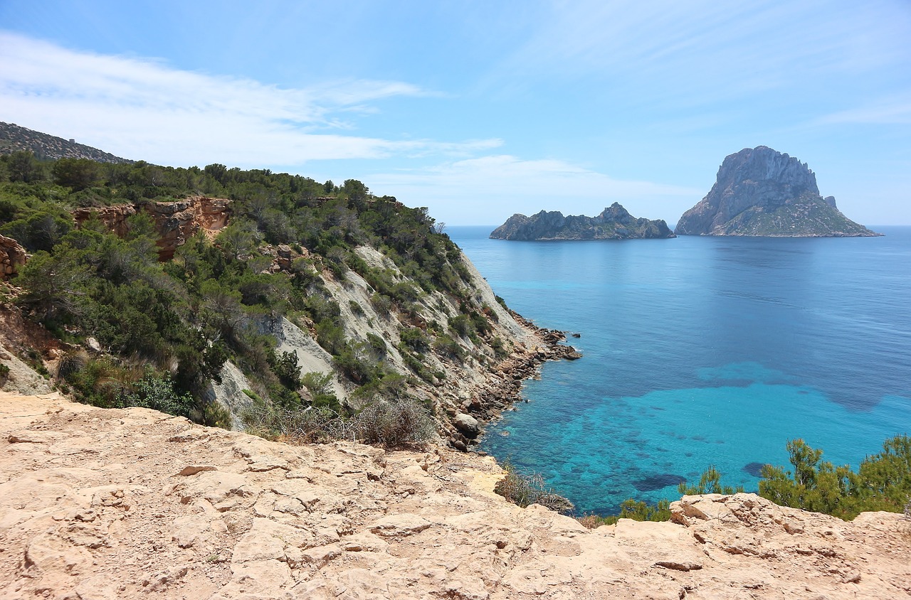 View of Ibiza