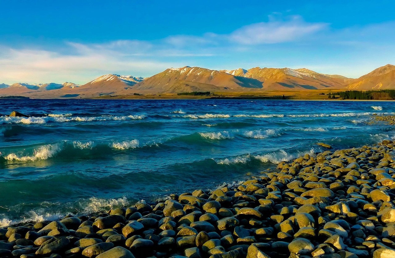 View of Lake Tekapo