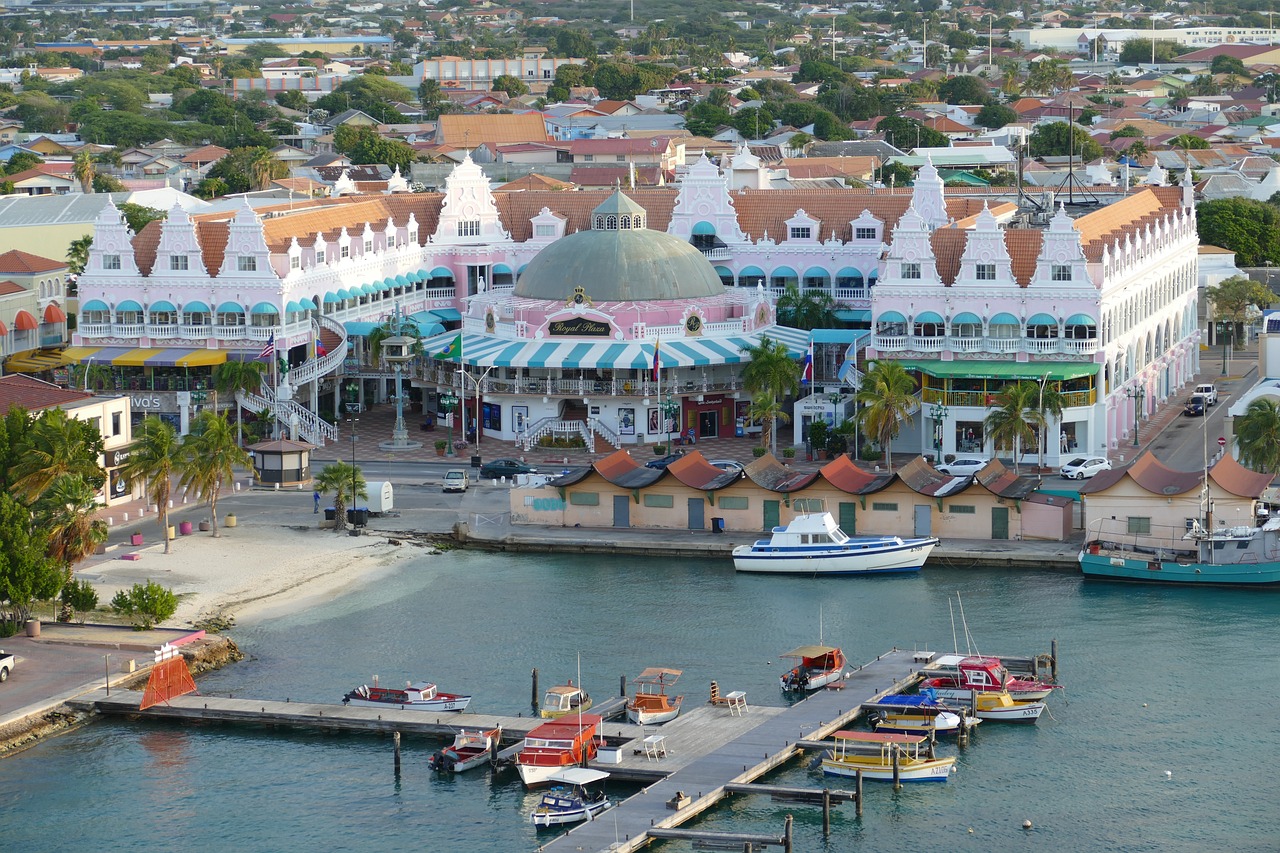View of Oranjestad