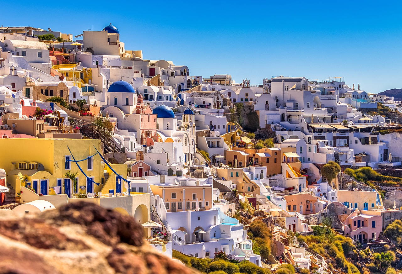 View of Santorini