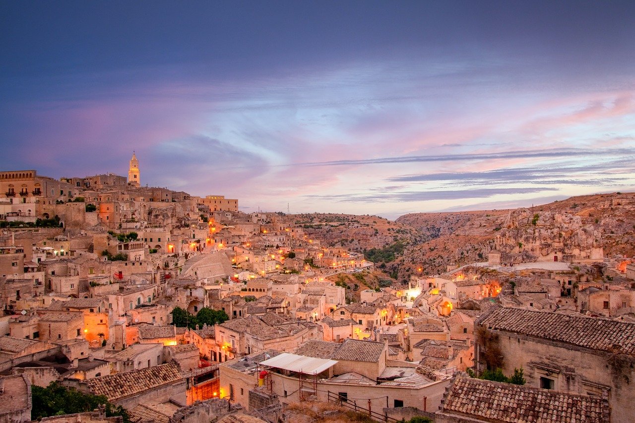 View of Matera