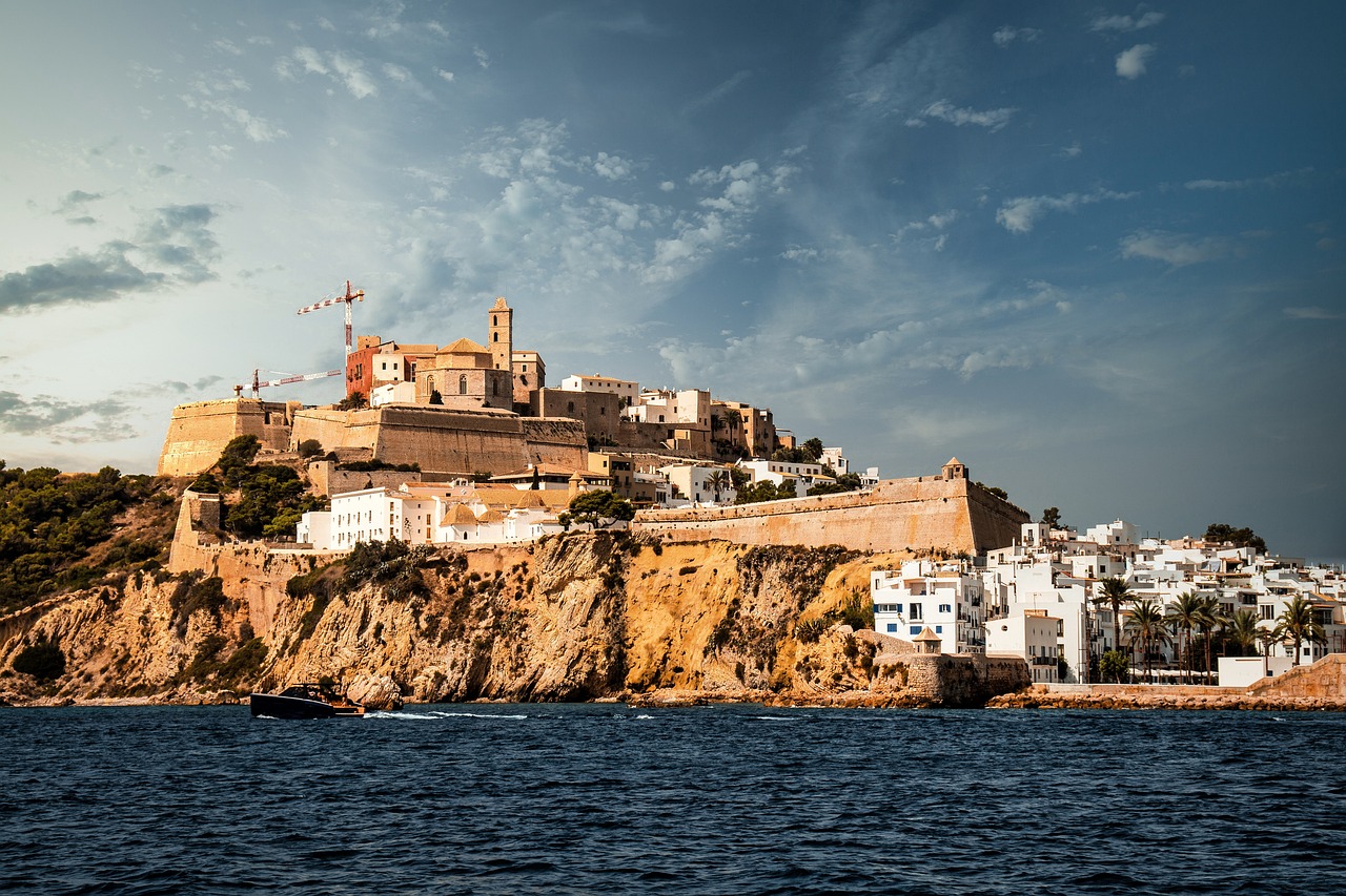 View of Ibiza