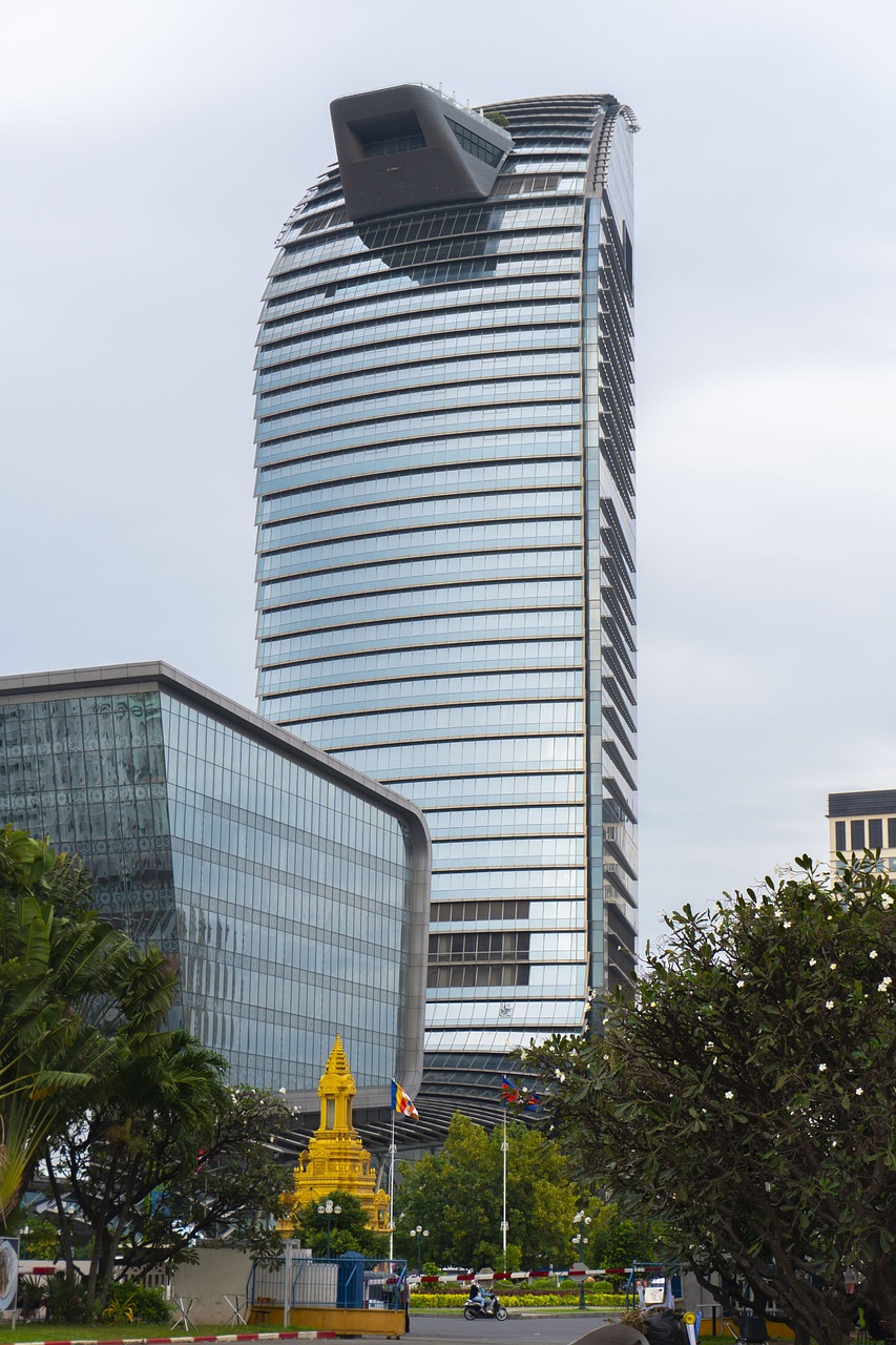 View of Phnom Penh