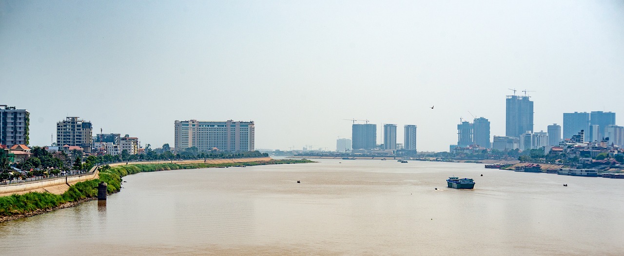 View of Phnom Penh