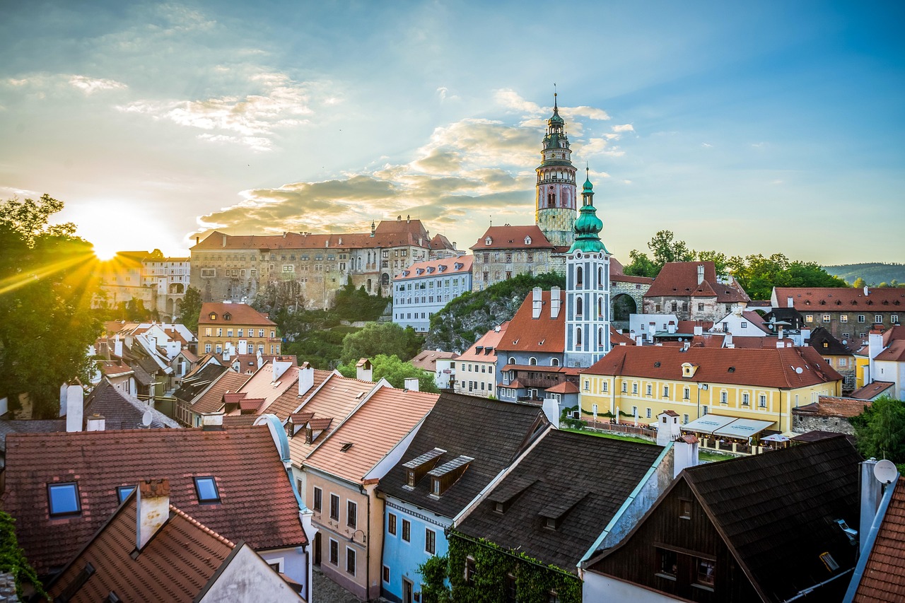 View of Český Krumlov