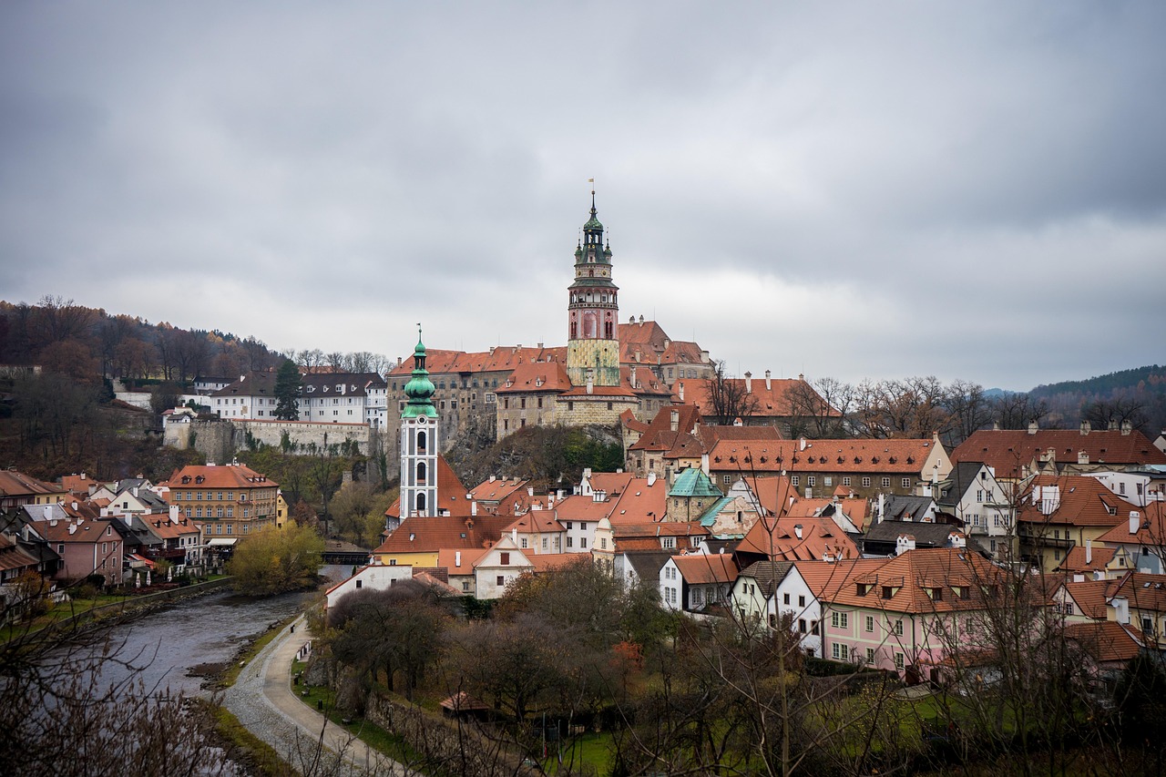 View of Český Šternberk