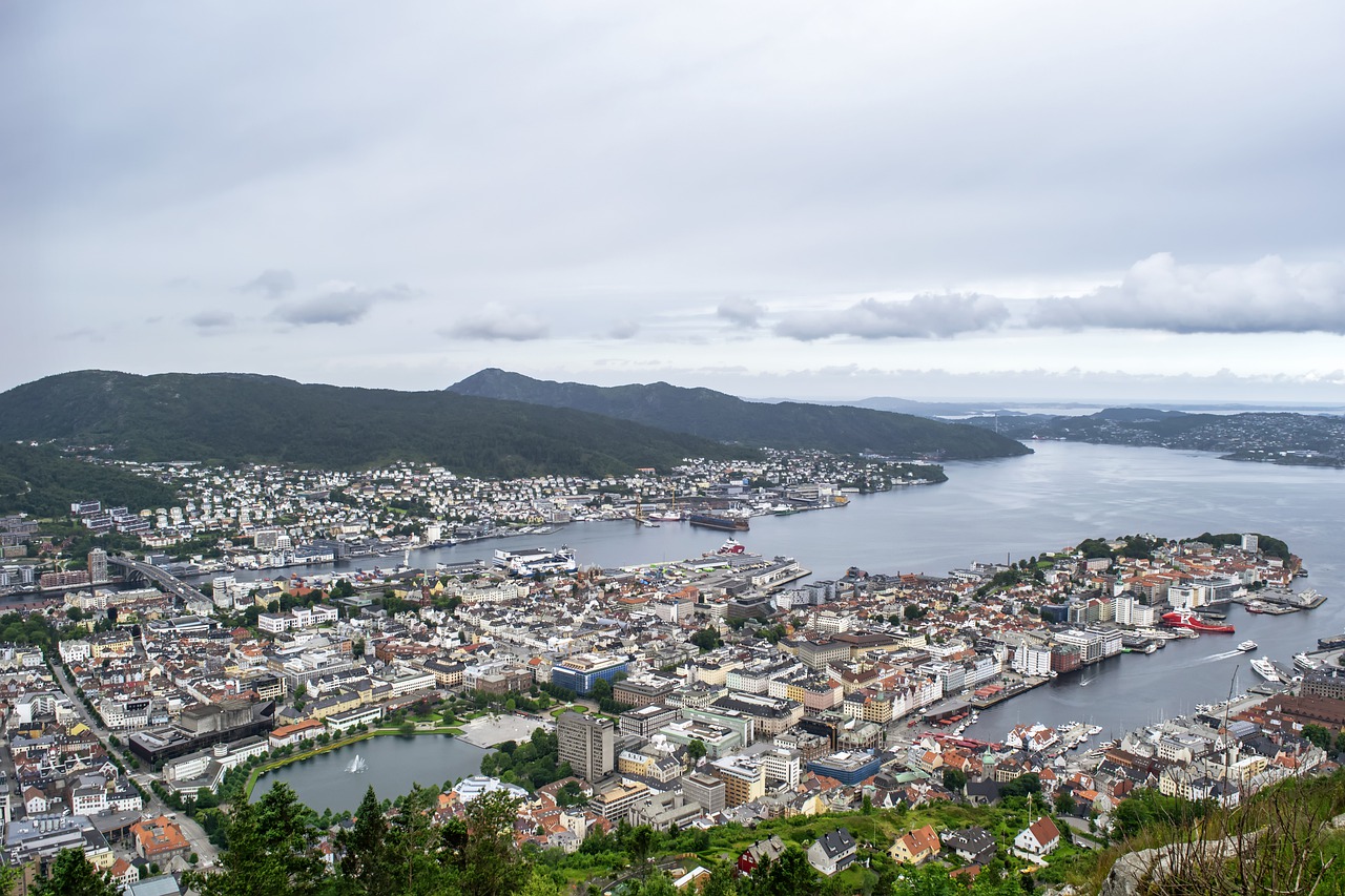 View of Bergen