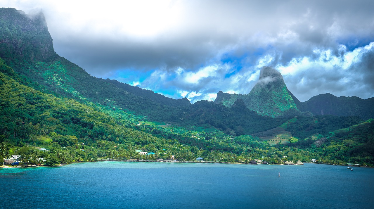 View of Tahiti