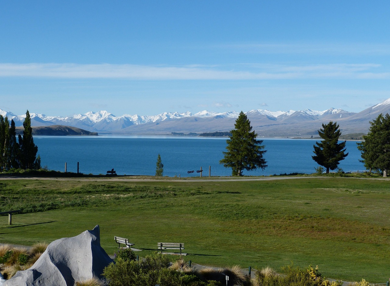 View of Lake Tekapo