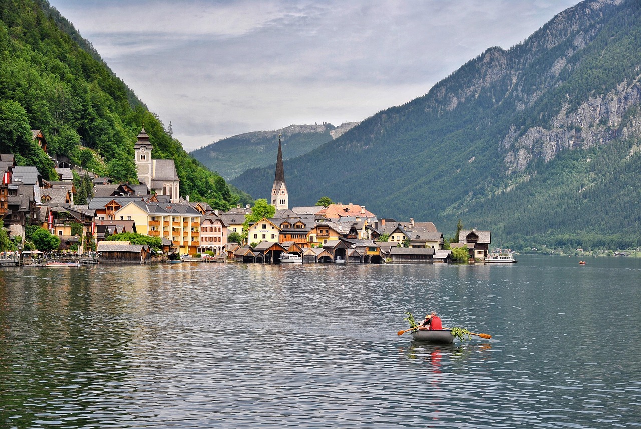 View of Salzkammergut