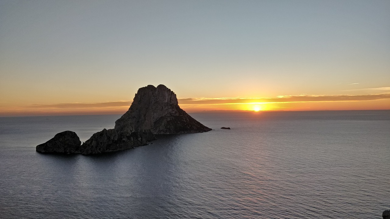 View of Ibiza