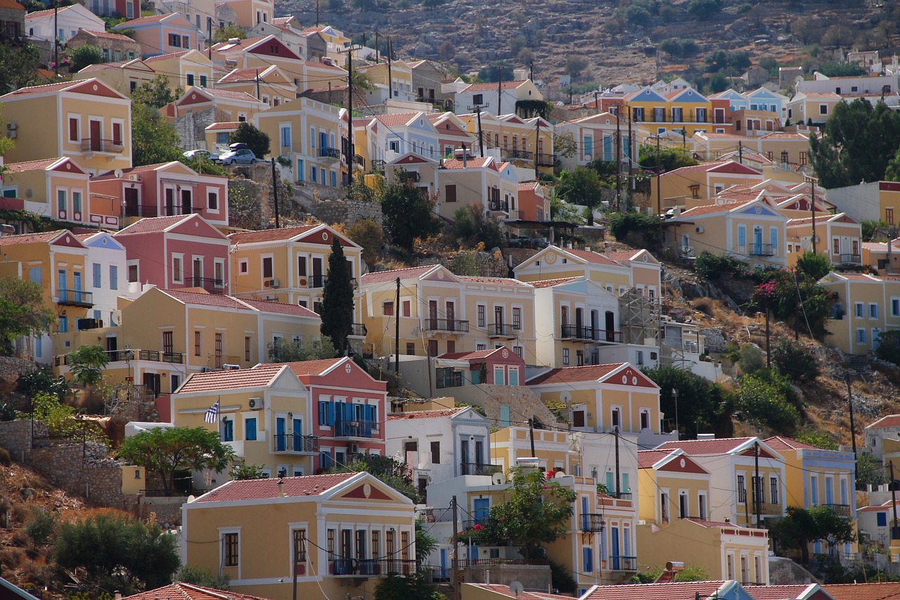 View of Symi