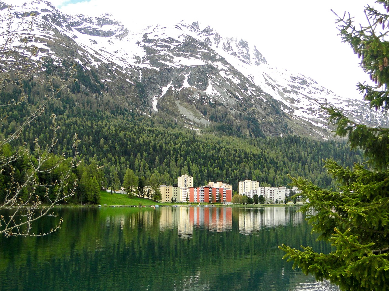 View of St. Moritz