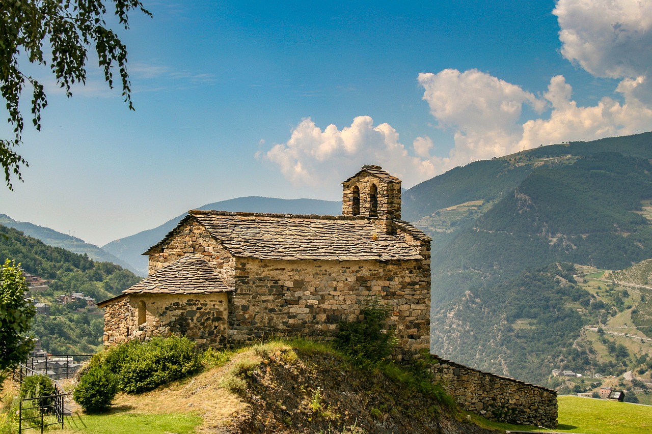 View of Pyrenees