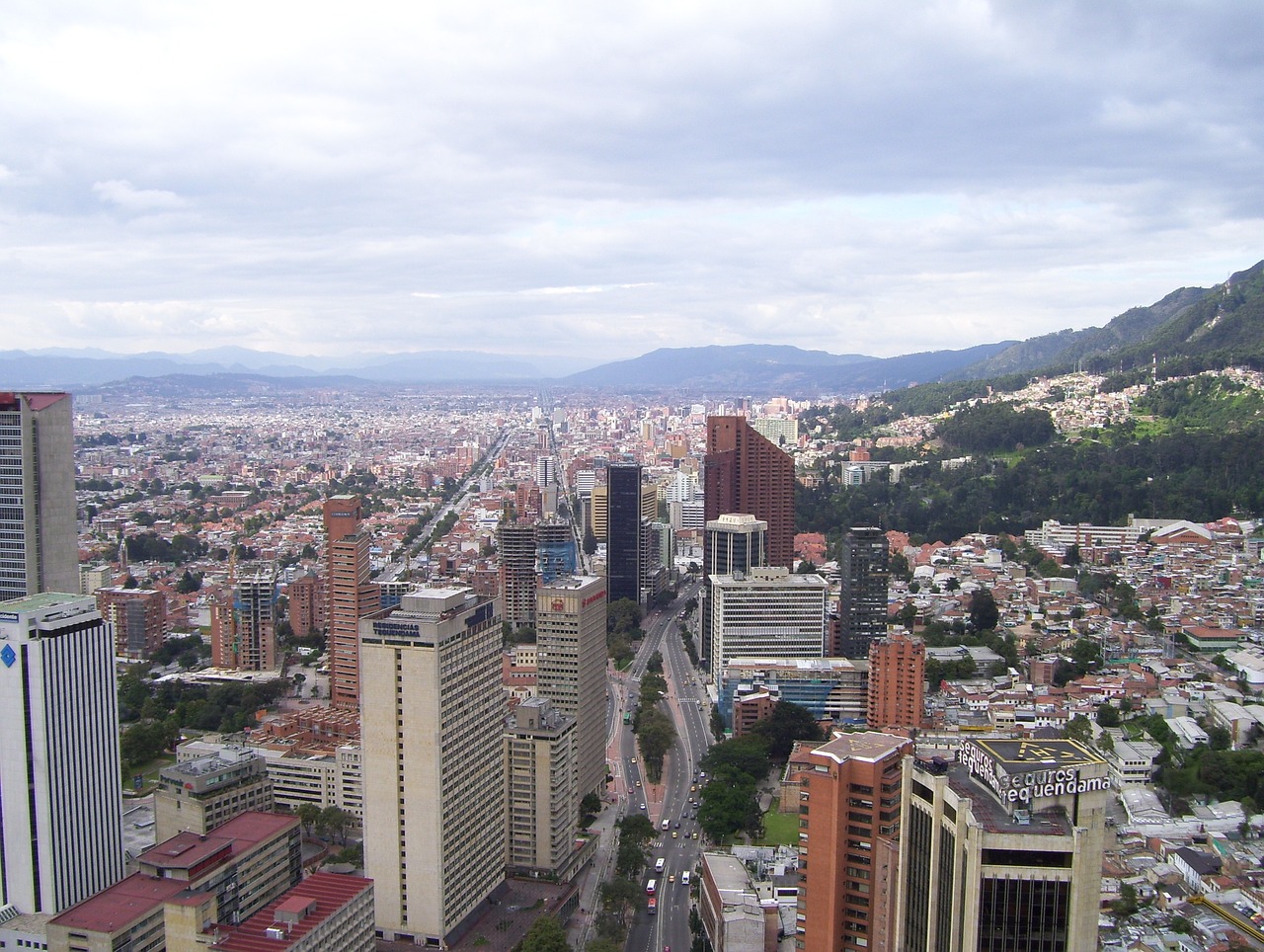 View of Bogota