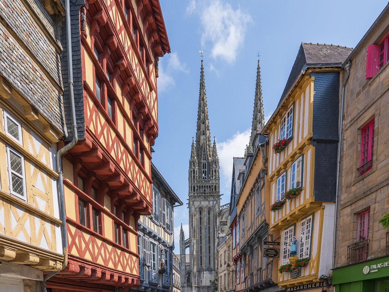 View of Quimper