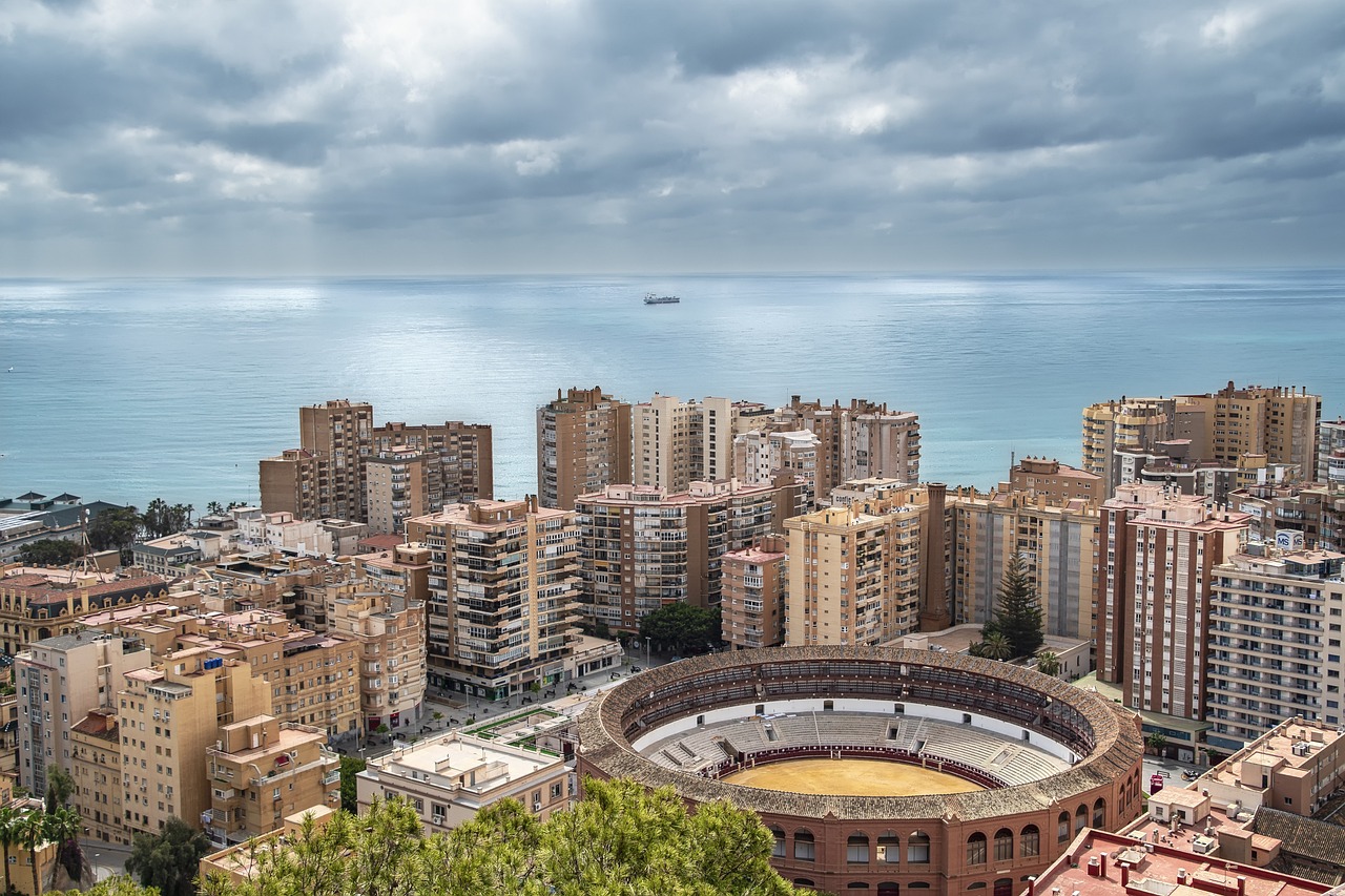 View of Malaga