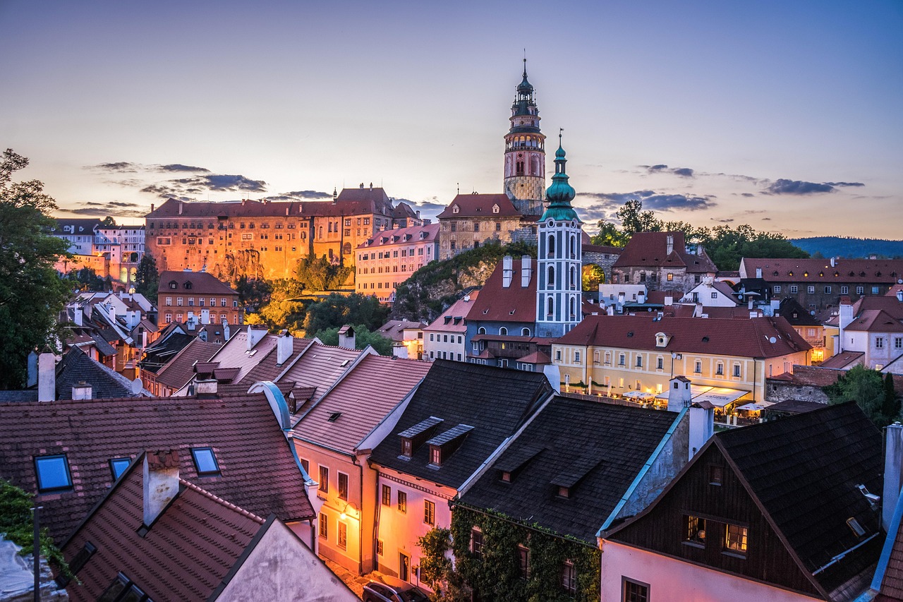 View of Český Krumlov