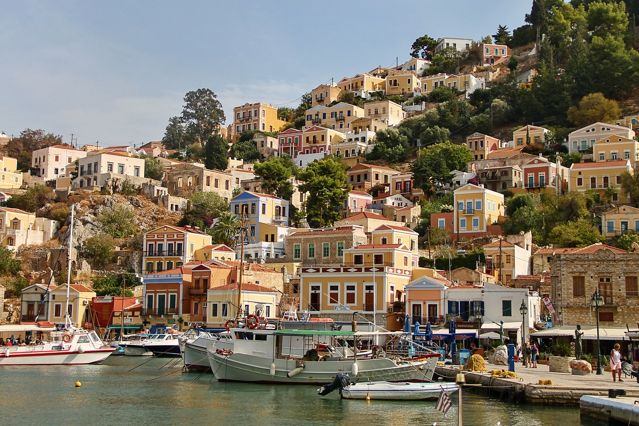 View of Symi