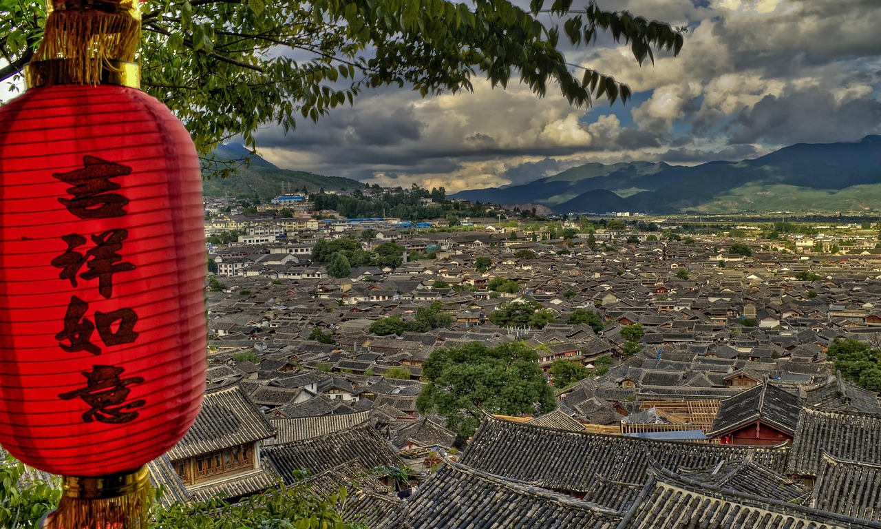 View of Lijiang
