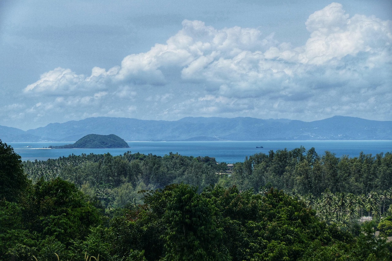 View of Ko Pha Ngan