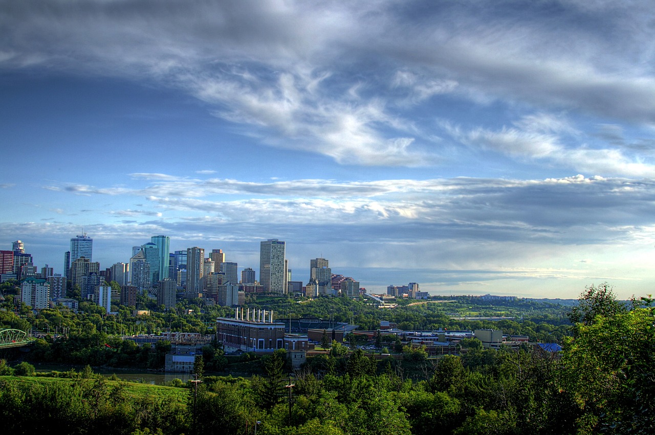 View of Edmonton