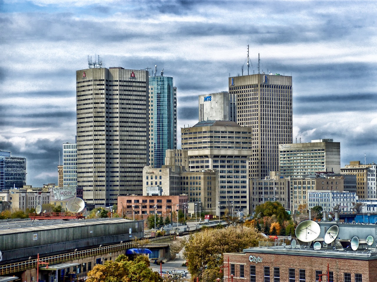 View of Winnipeg