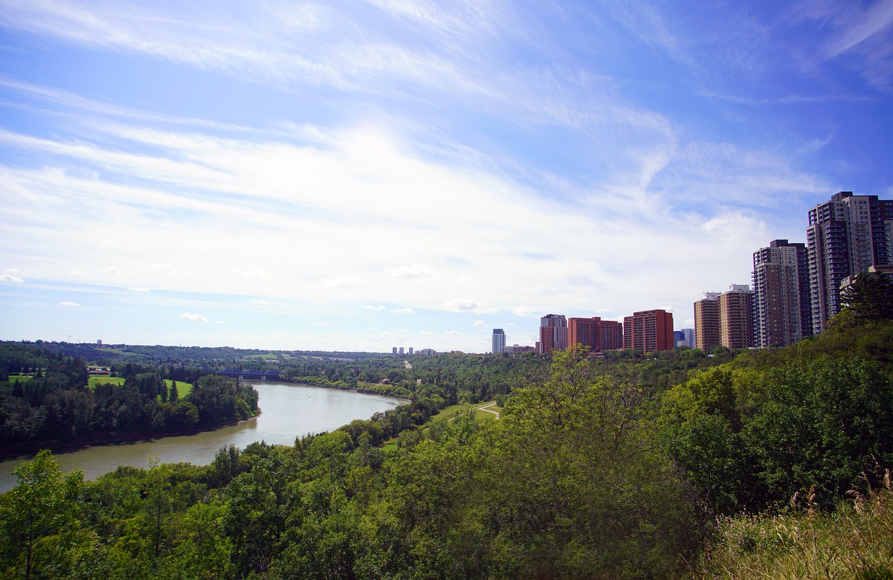 View of Edmonton
