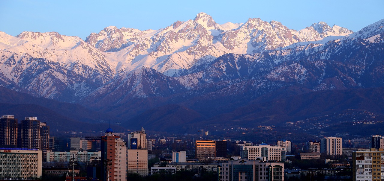 View of Almaty