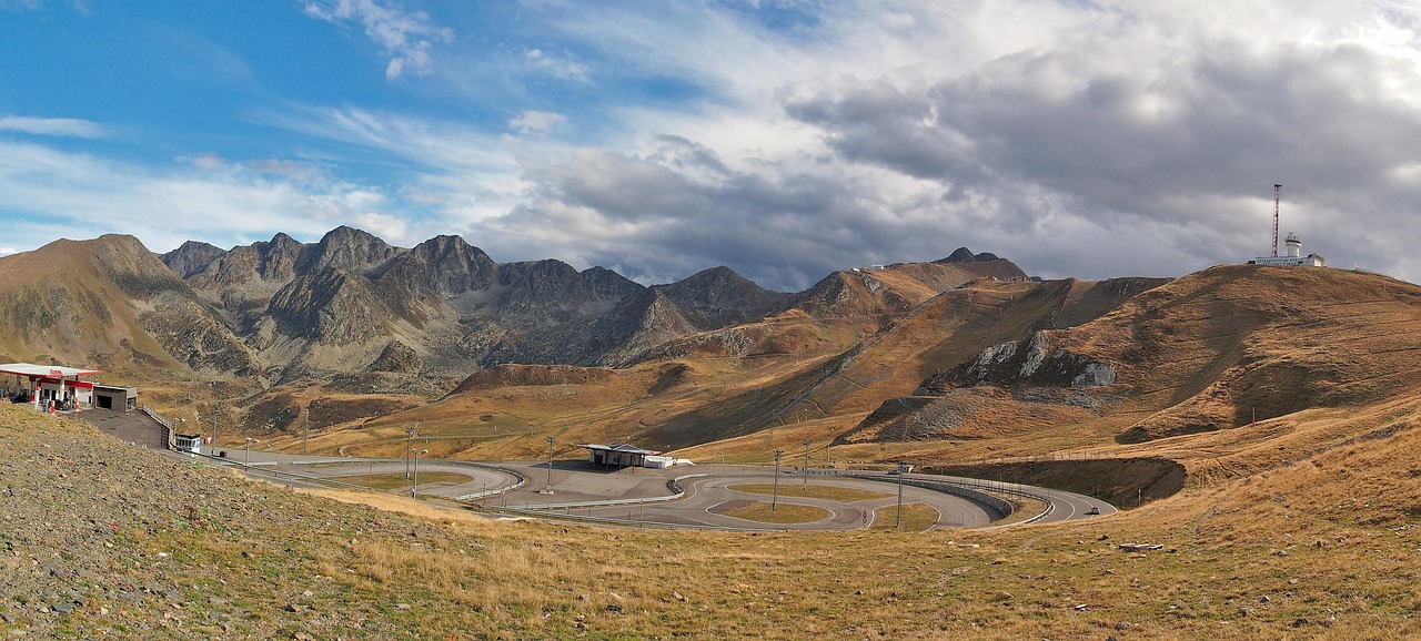 View of Pyrenees