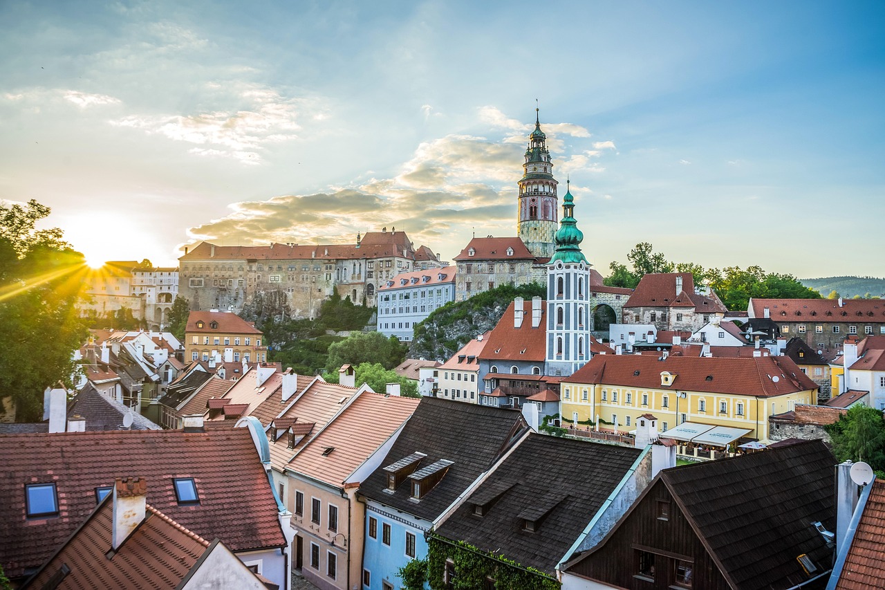 View of Český Krumlov