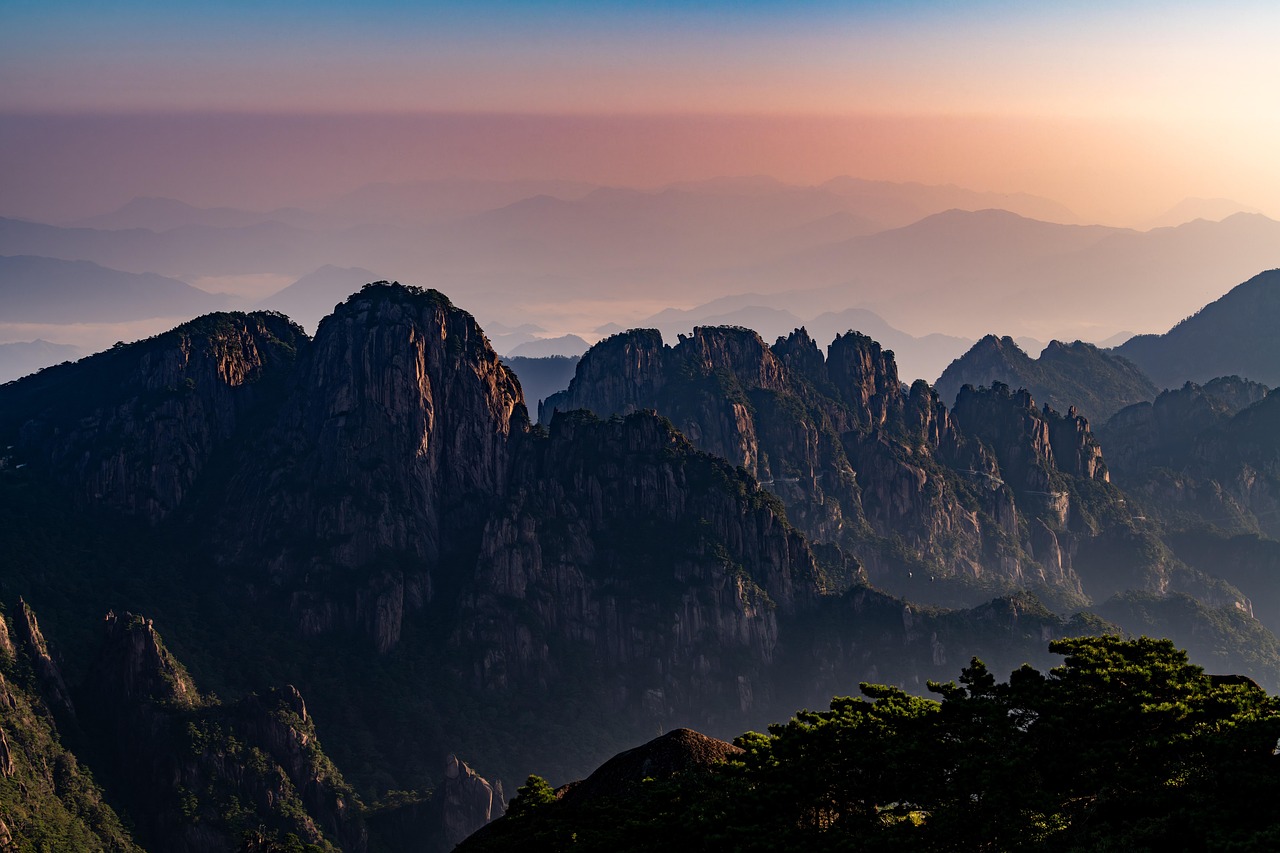 View of Huangshan