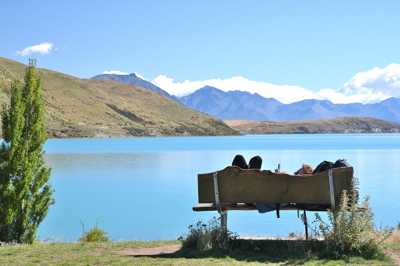 View of Lake Tekapo