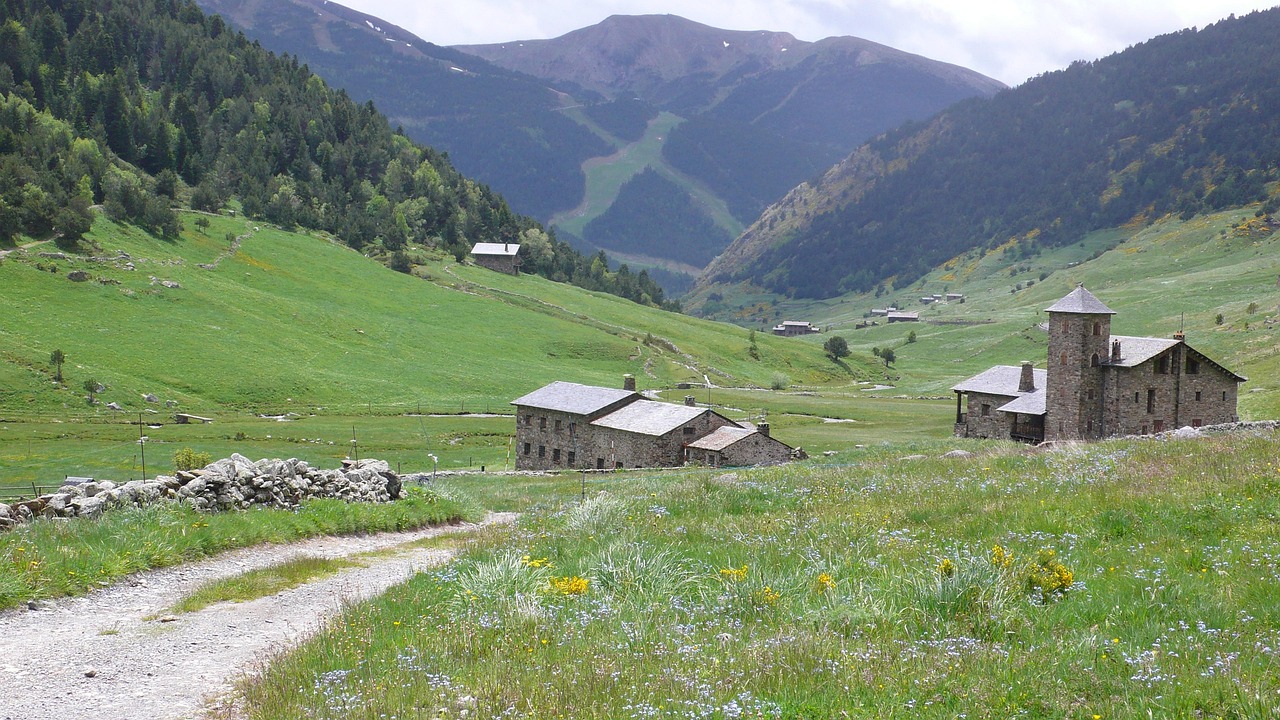 View of Pyrenees