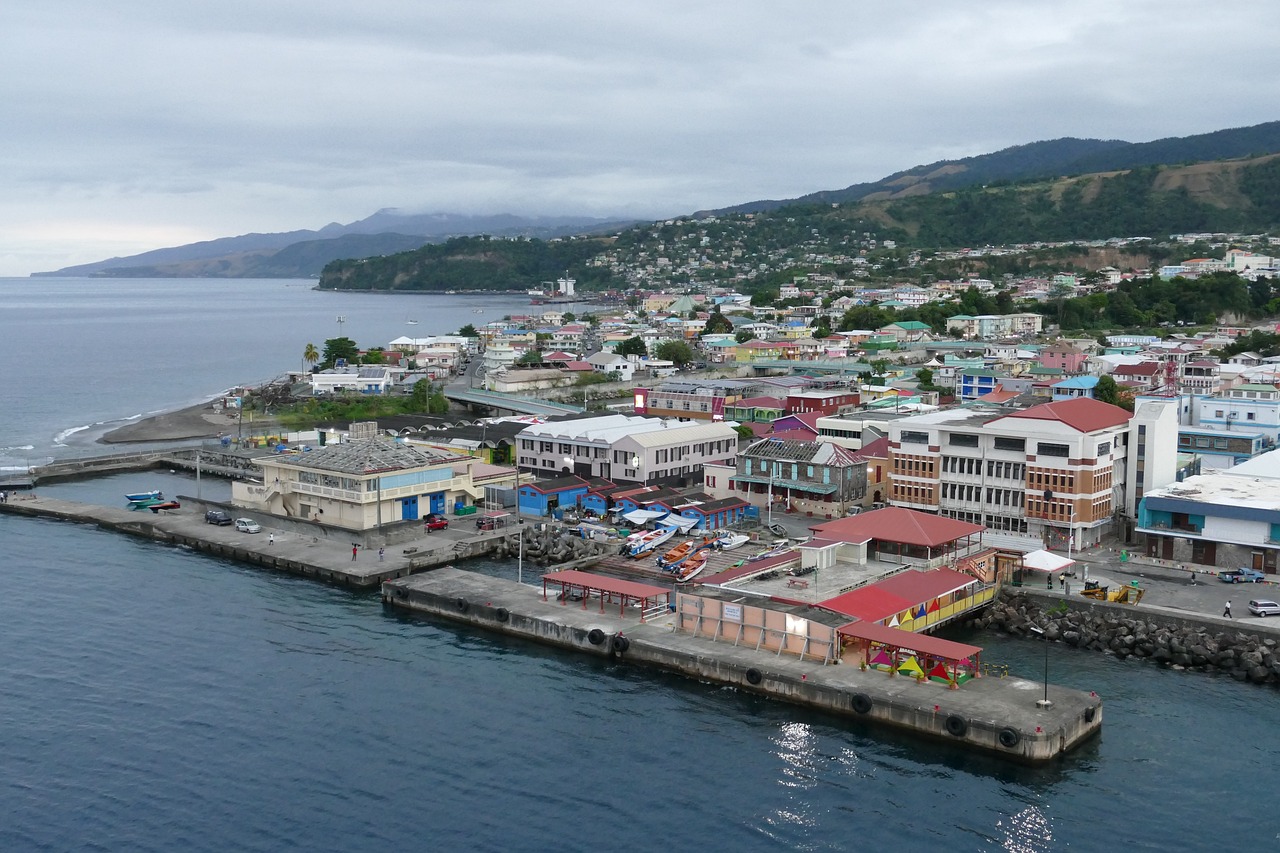 View of Dominica