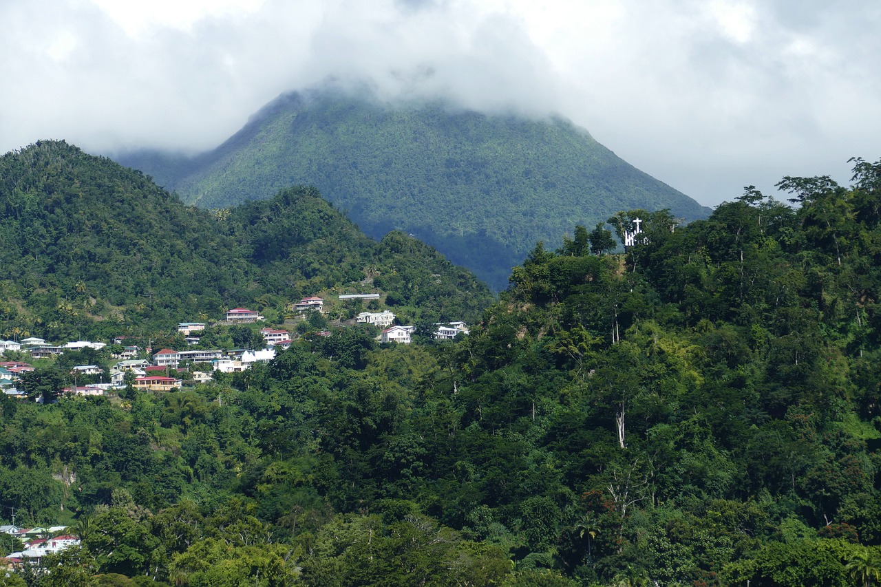 View of Dominica