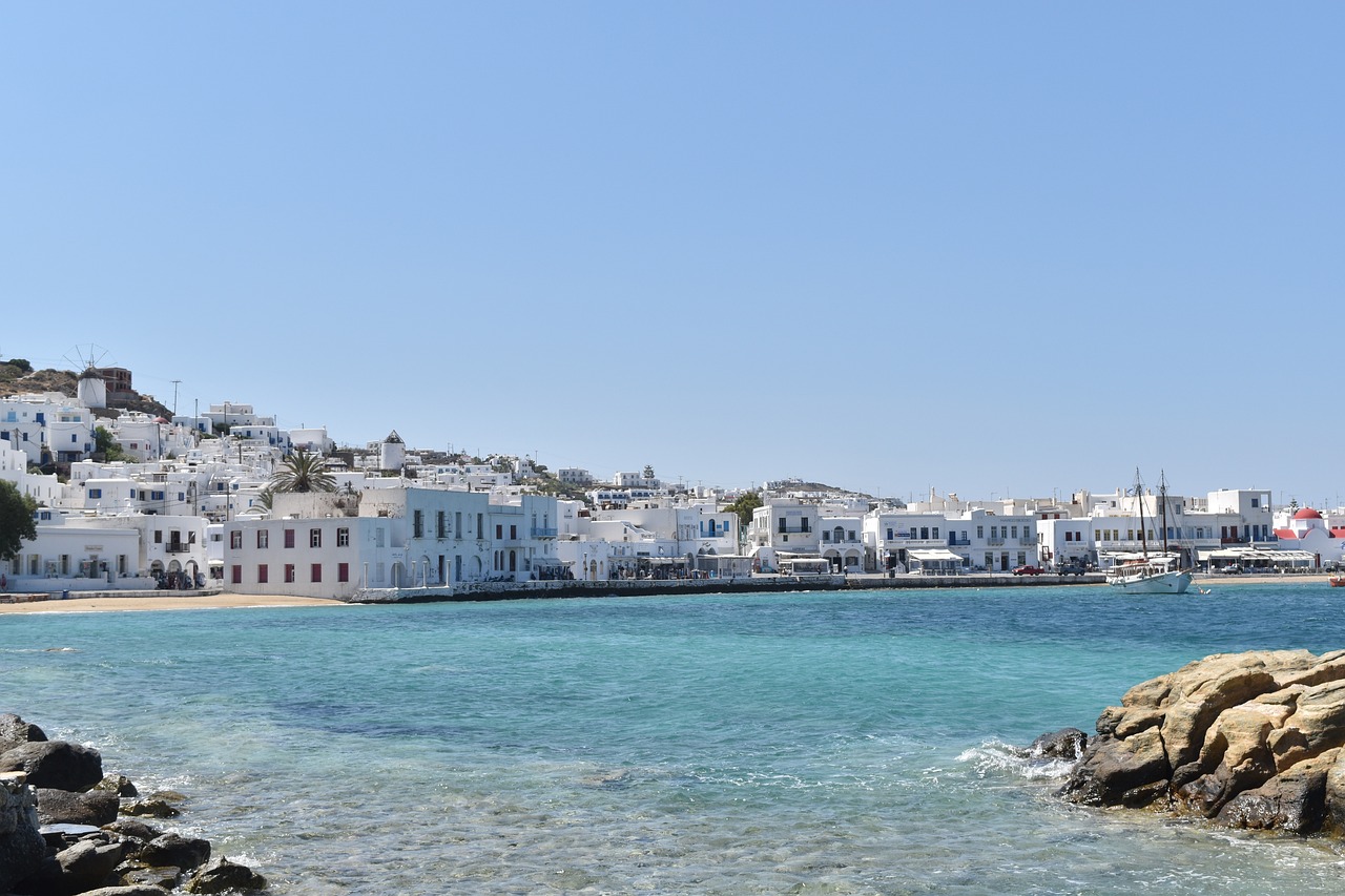 View of Mykonos