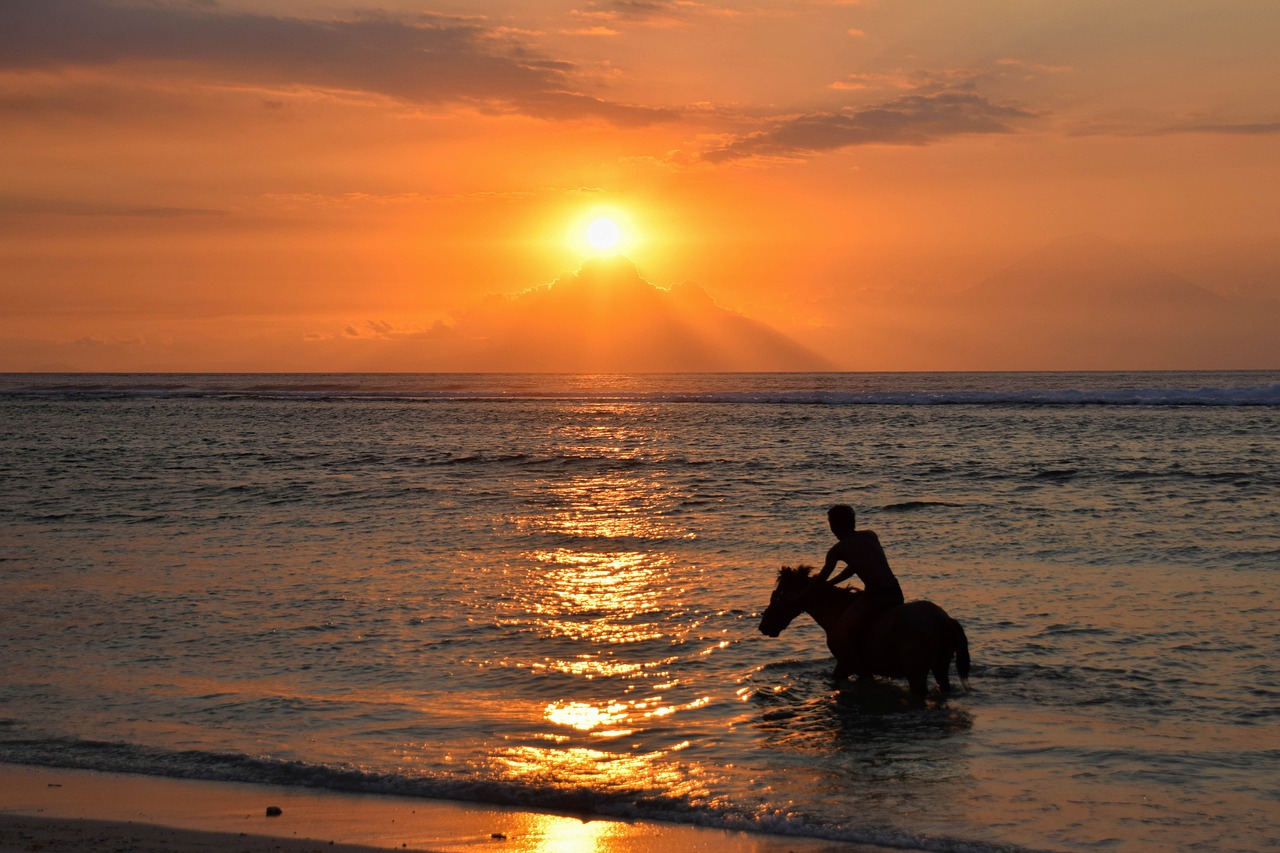 View of Gili Islands