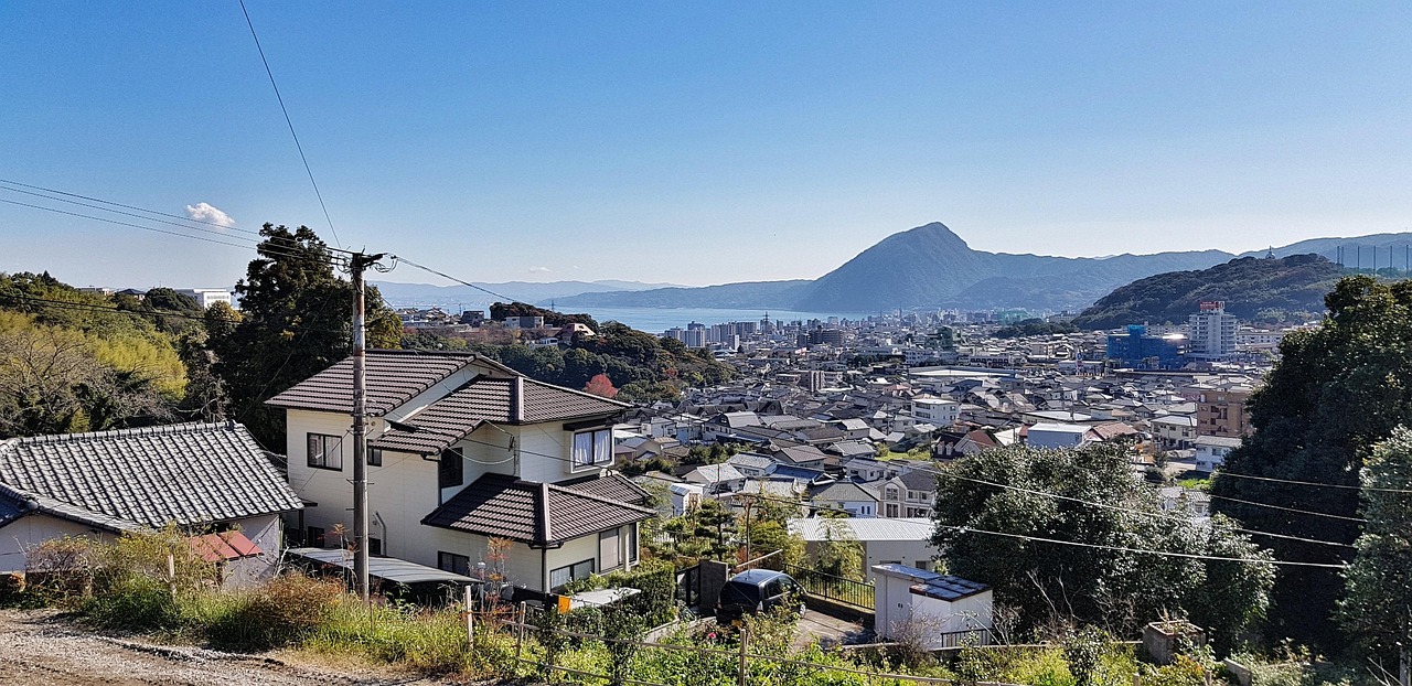 View of Beppu