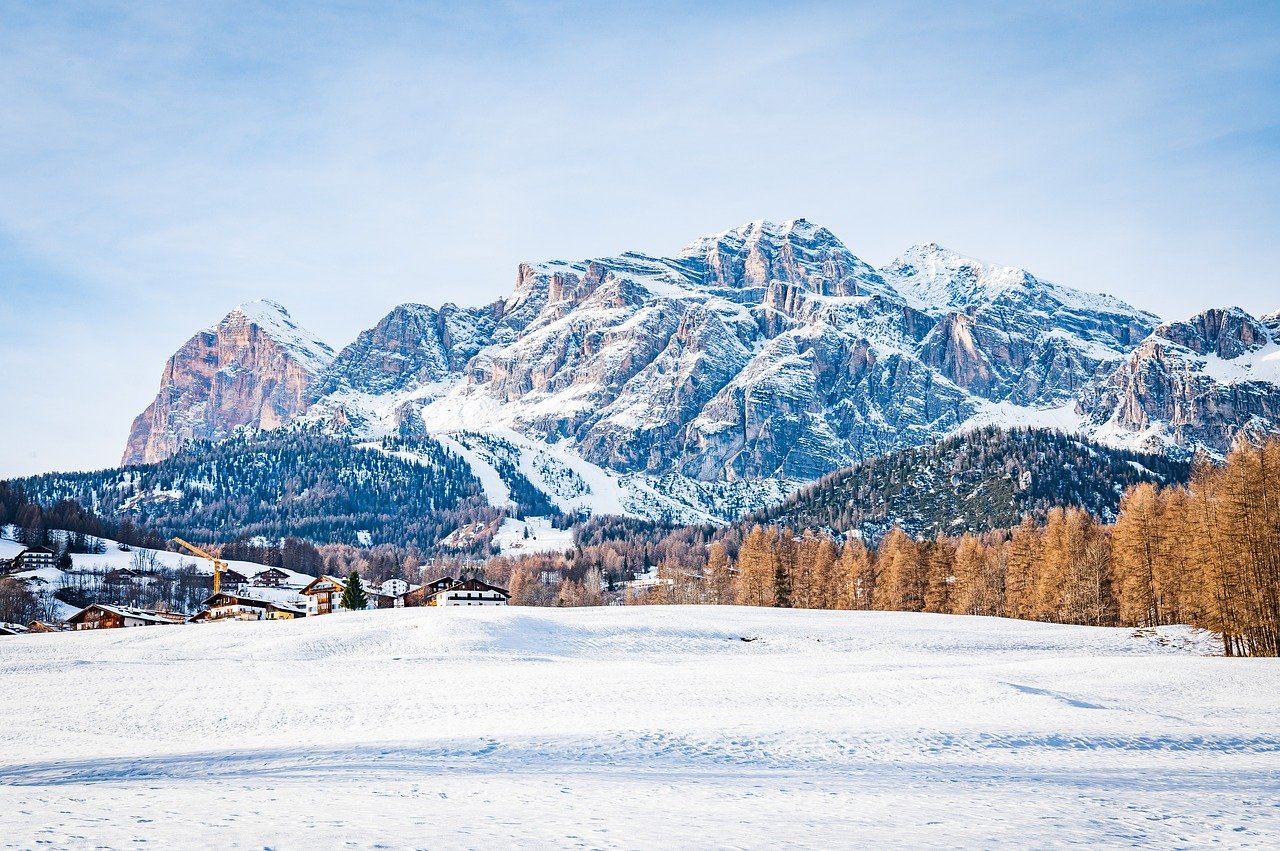 View of Cortina d'Ampezzo