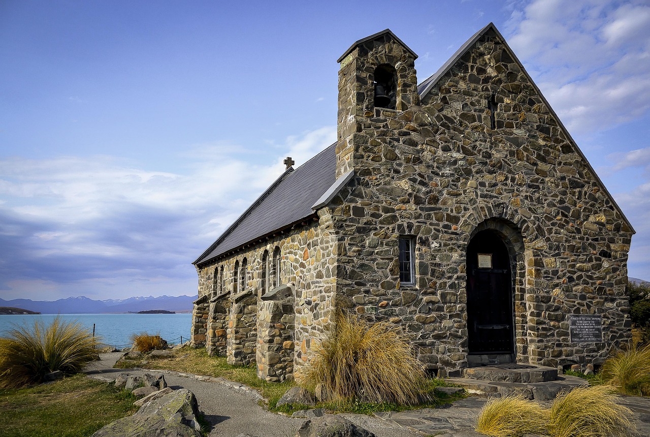 View of Lake Tekapo