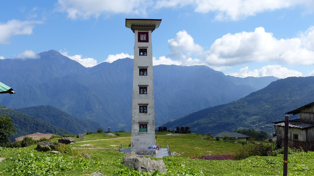 View of Paro