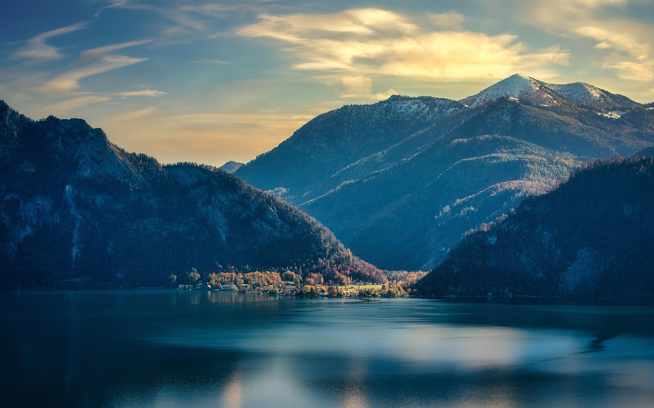 View of Salzkammergut