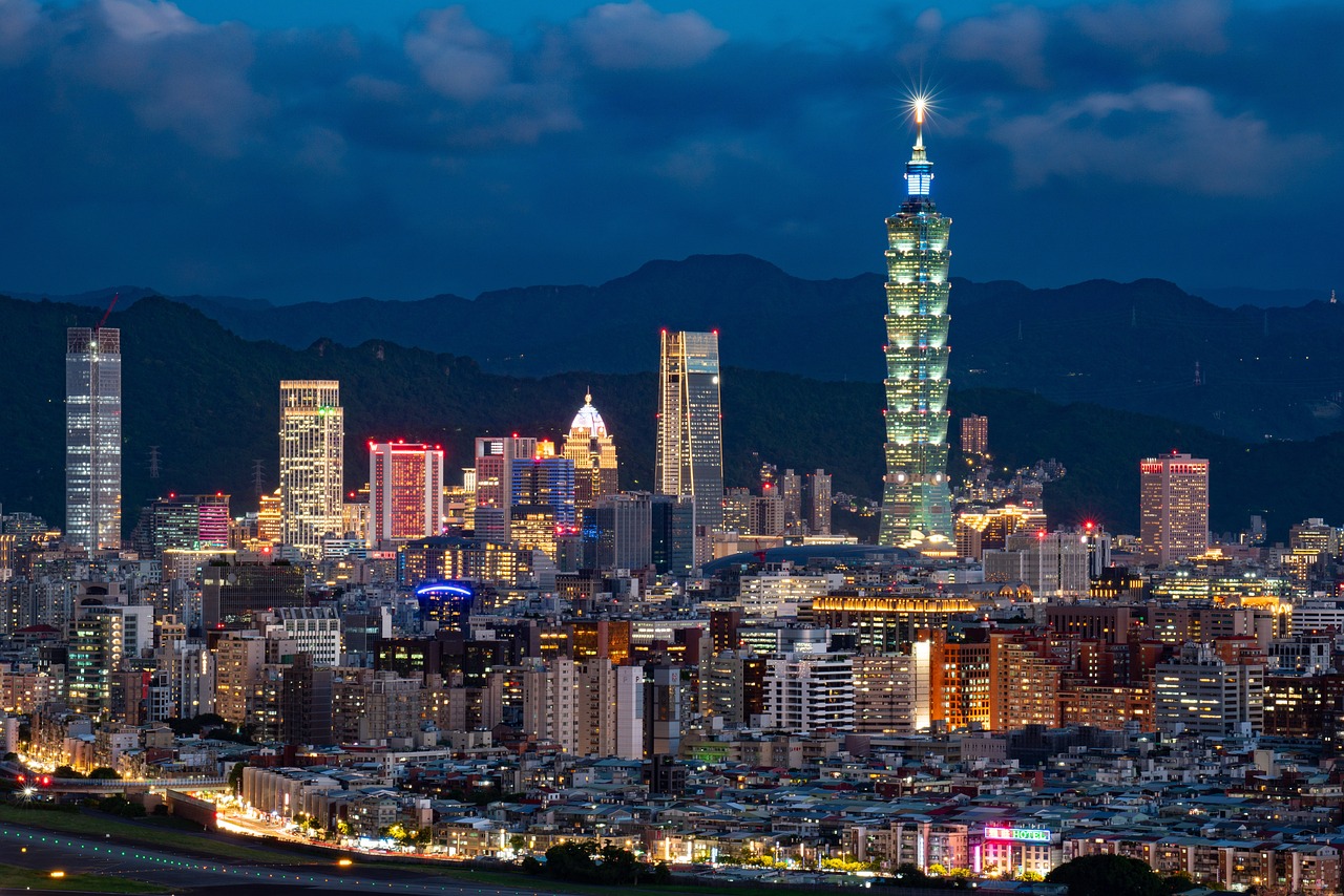 View of Taipei