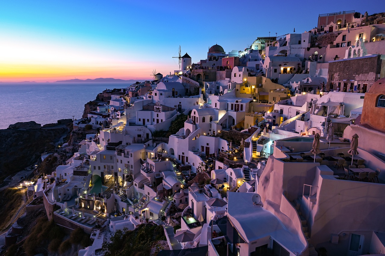 View of Santorini