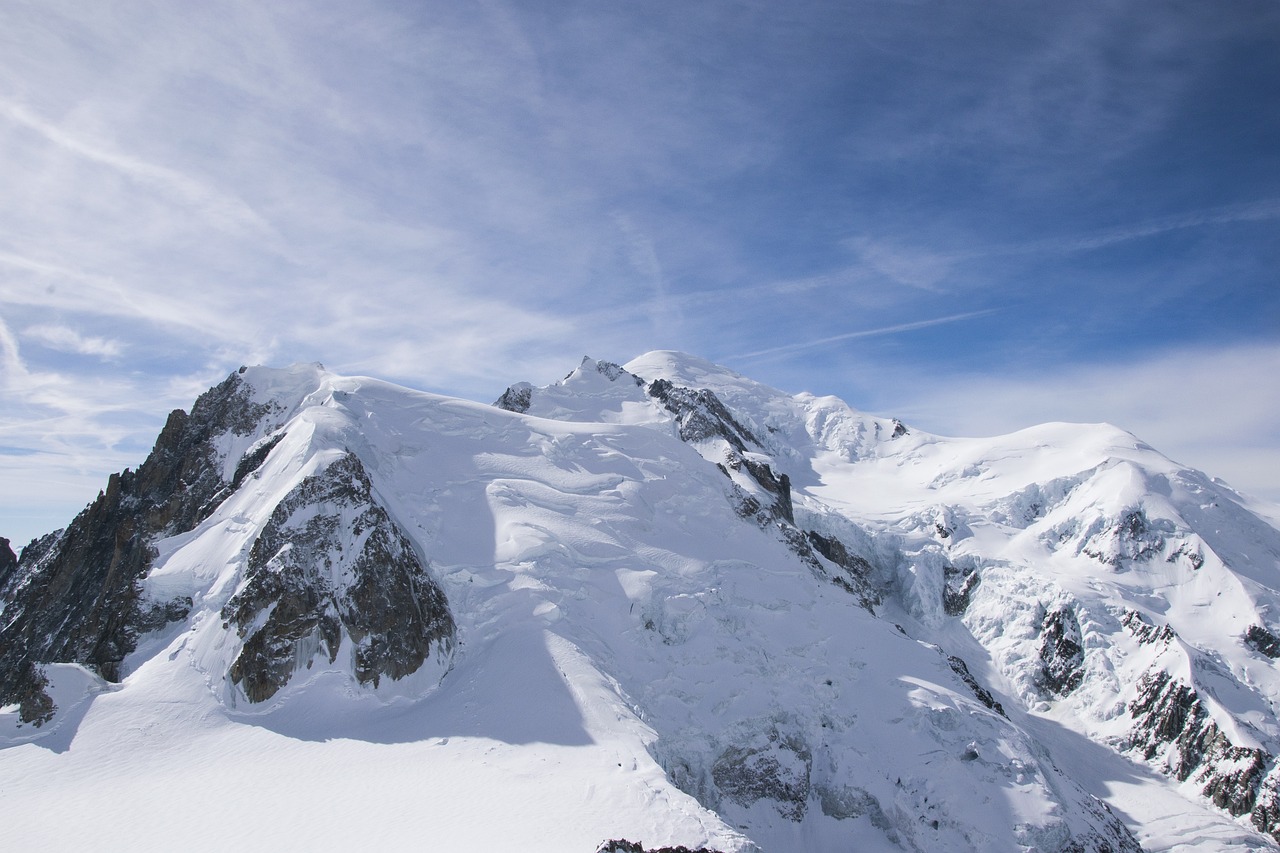 View of Chamonix-Mont-Blanc