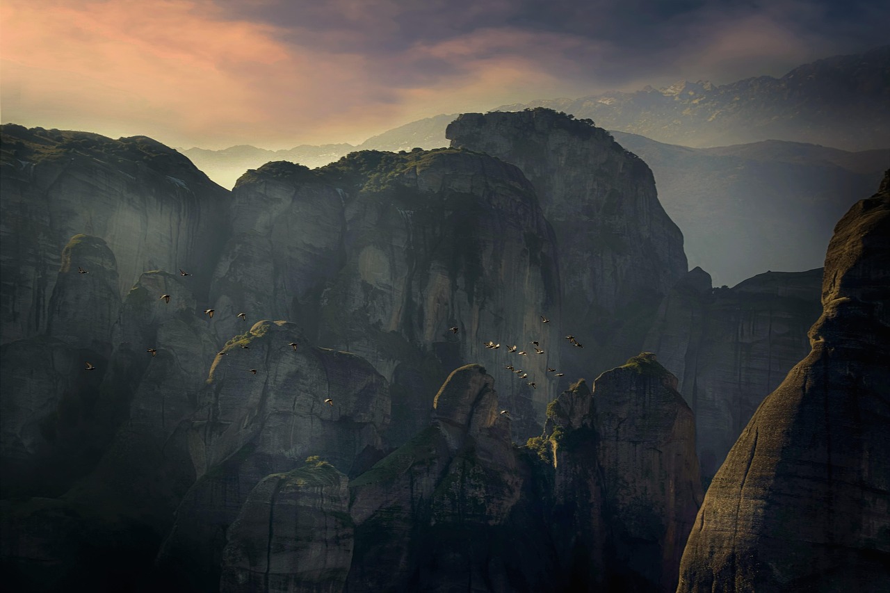 View of Meteora (Kalambaka)