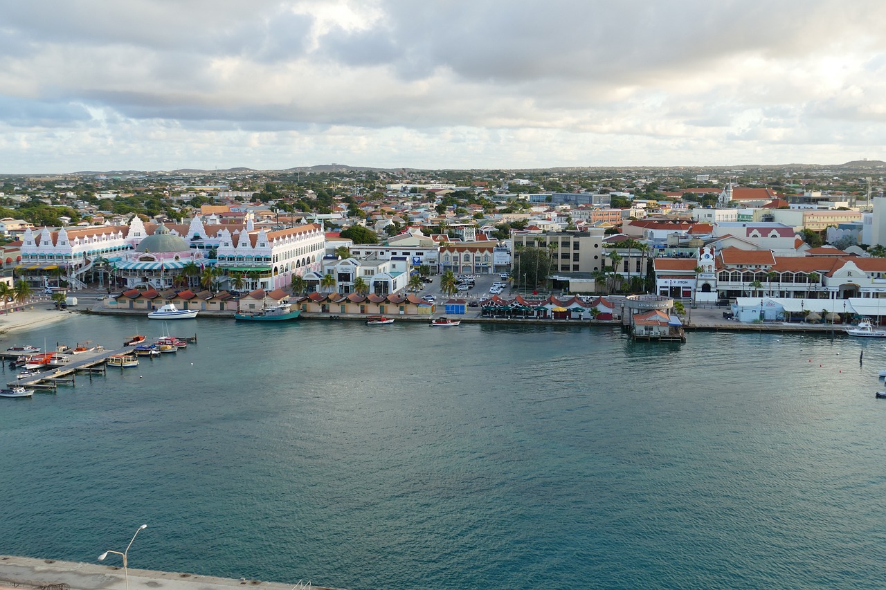 View of Oranjestad