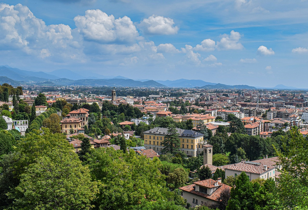 View of Bergamo