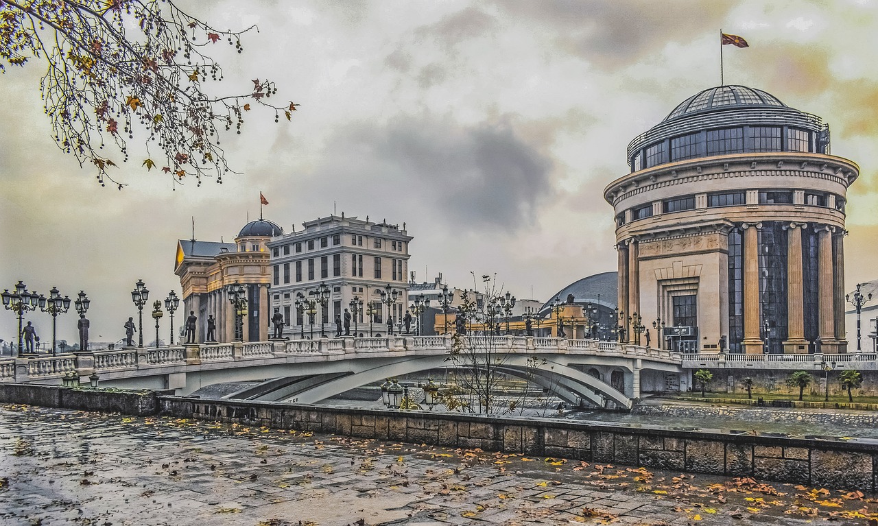 View of Skopje